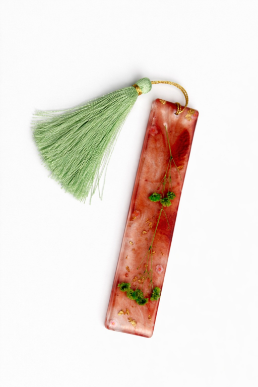 Luxury Handcrafted Resin Bookmark
