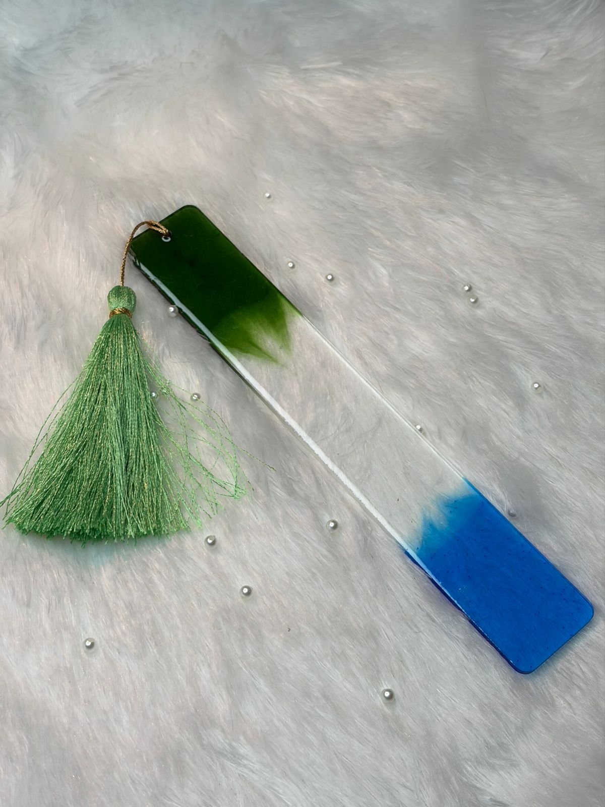 Luxury Handcrafted Resin Bookmark