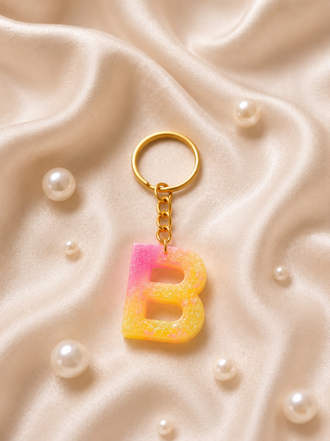 Resin Luxury Keychain
