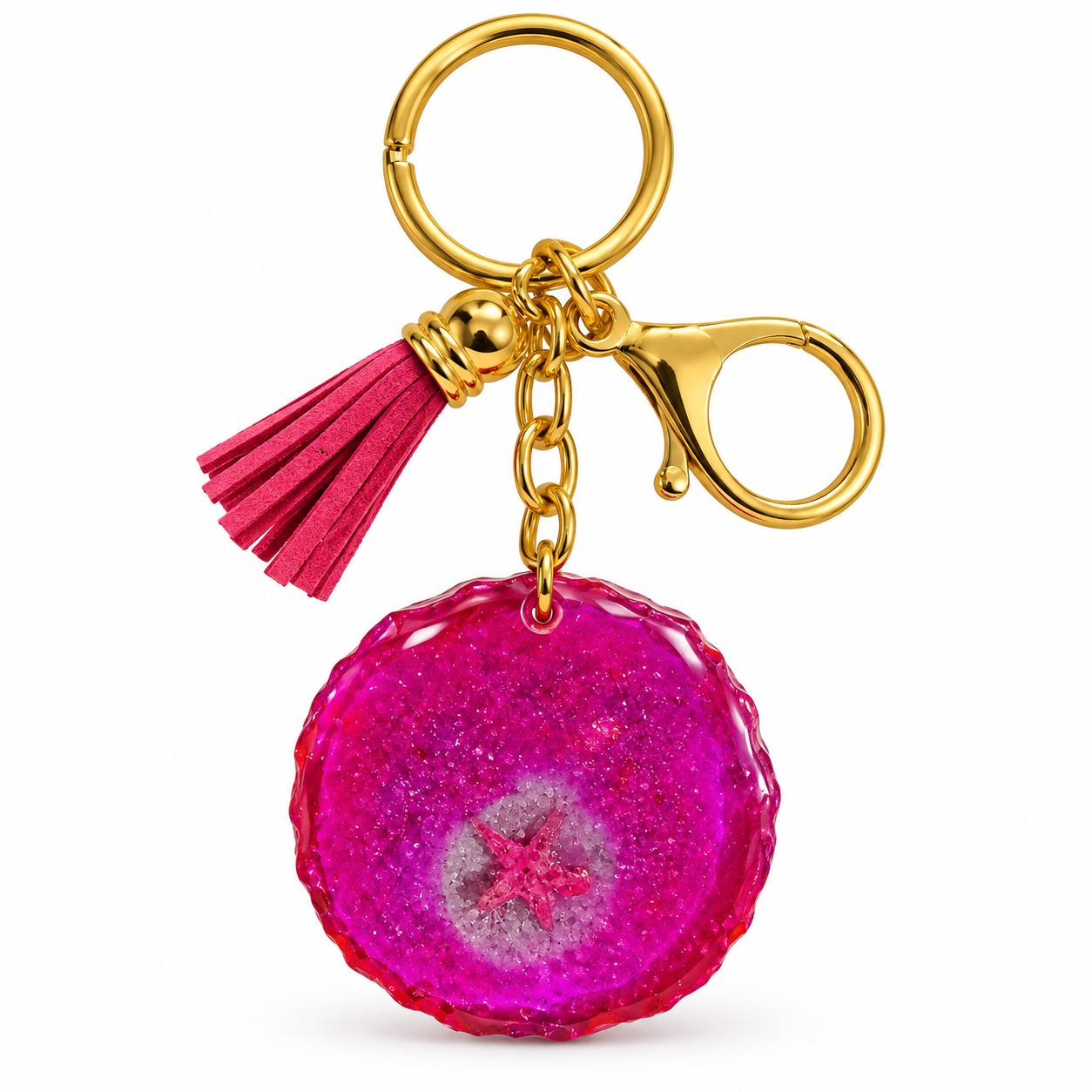 Resin Luxury Keychain