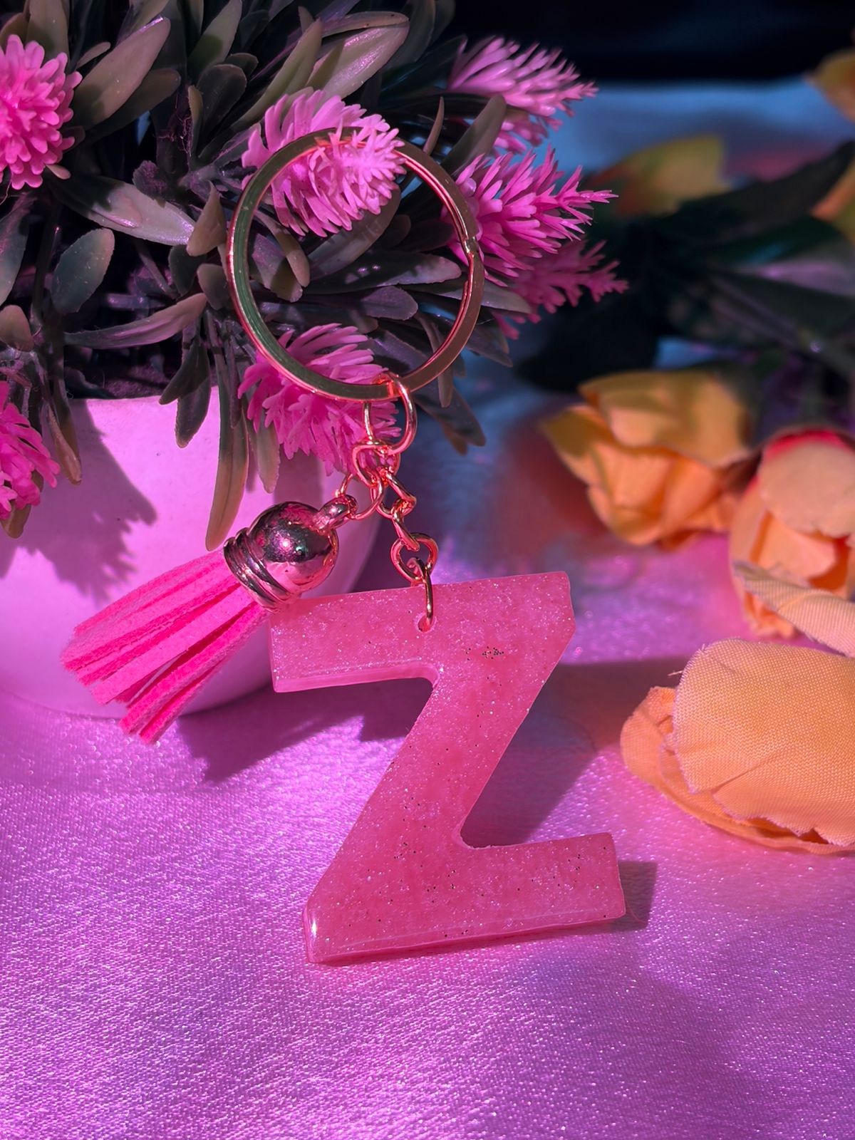 Resin Luxury Keychain