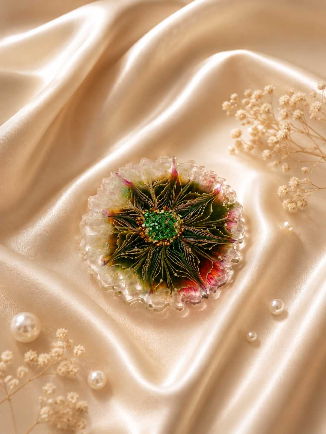 Resin Luxury Tea Coaster (6 Pcs)