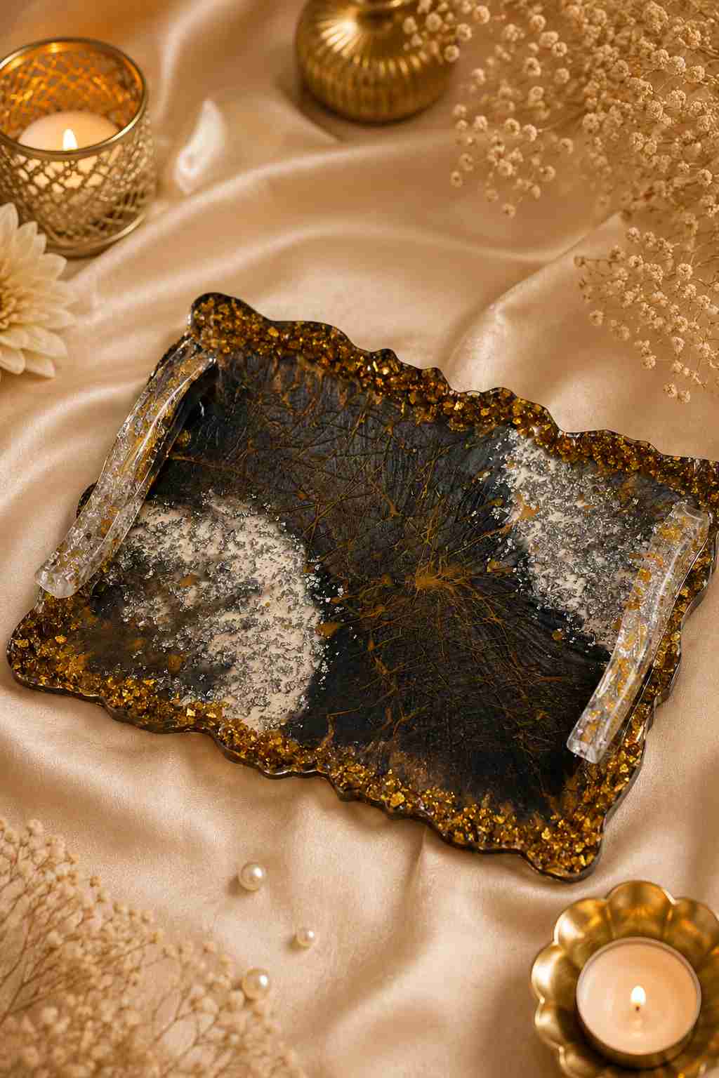 Luxury Handmade Resin Tray
