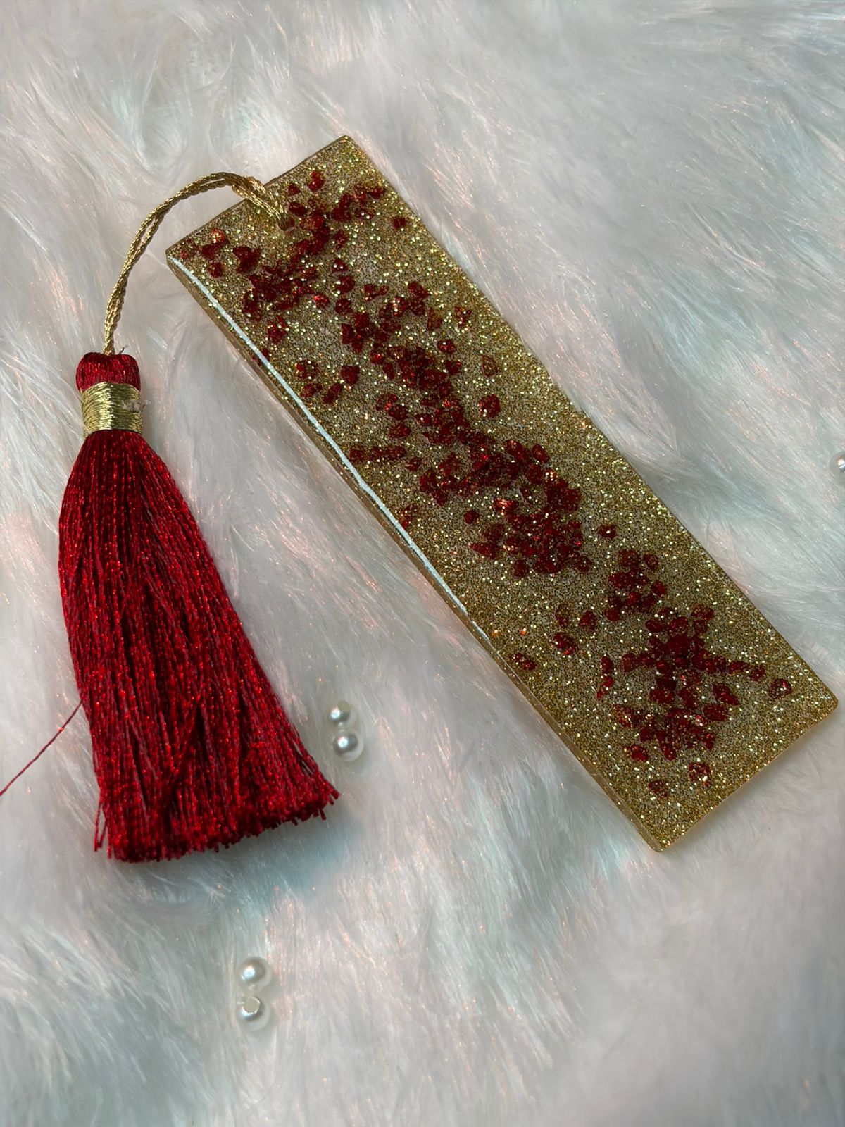 Luxury Handcrafted Resin Bookmark