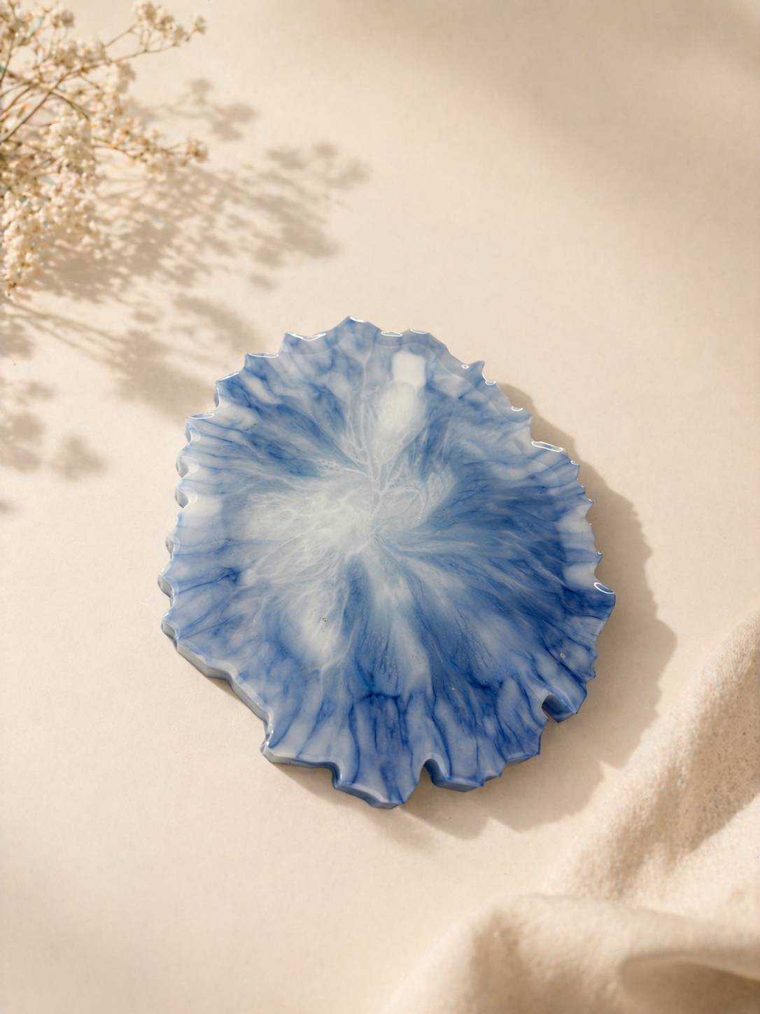 Resin Luxury Tea Coaster (6 Pcs)