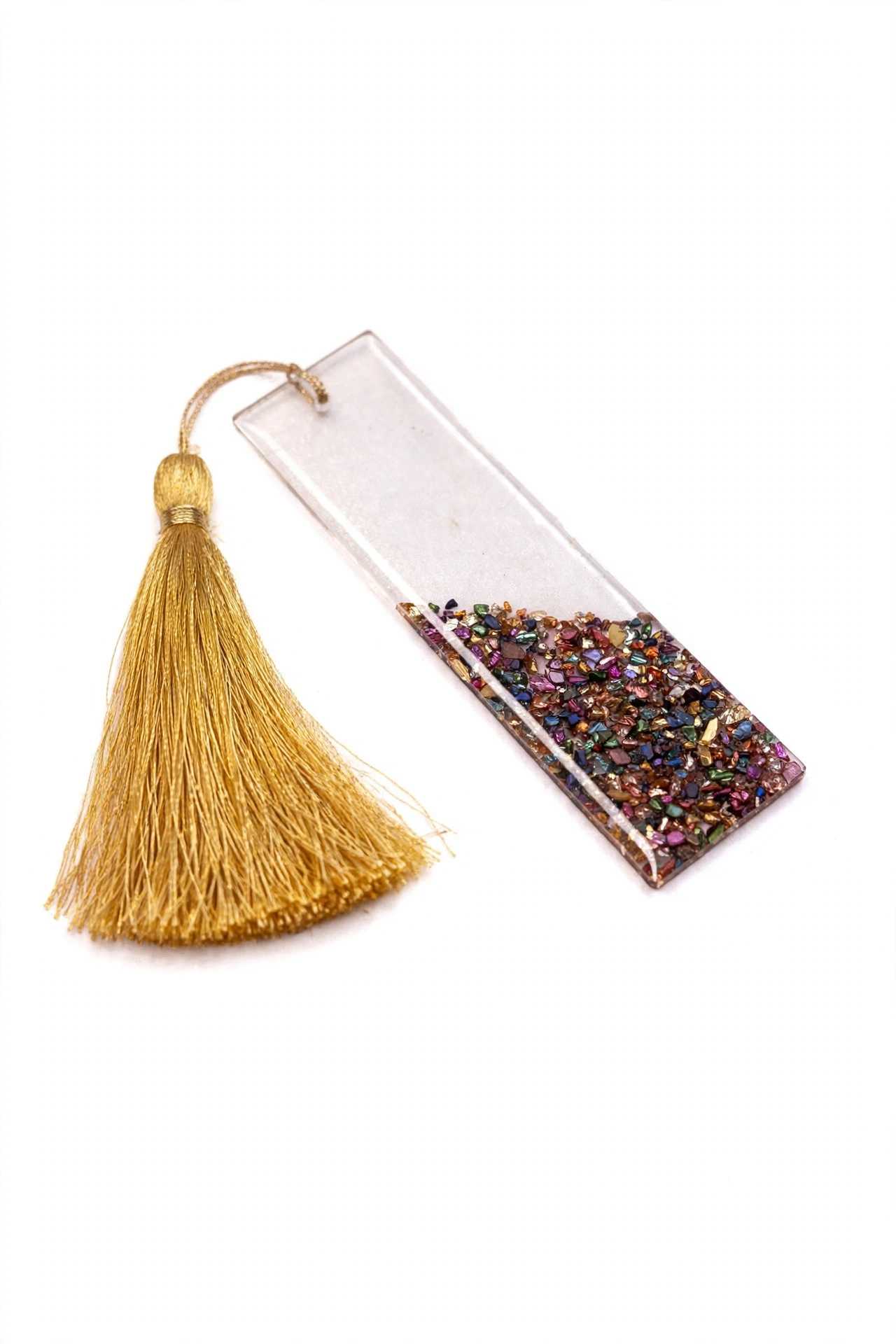 Luxury Handcrafted Resin Bookmark