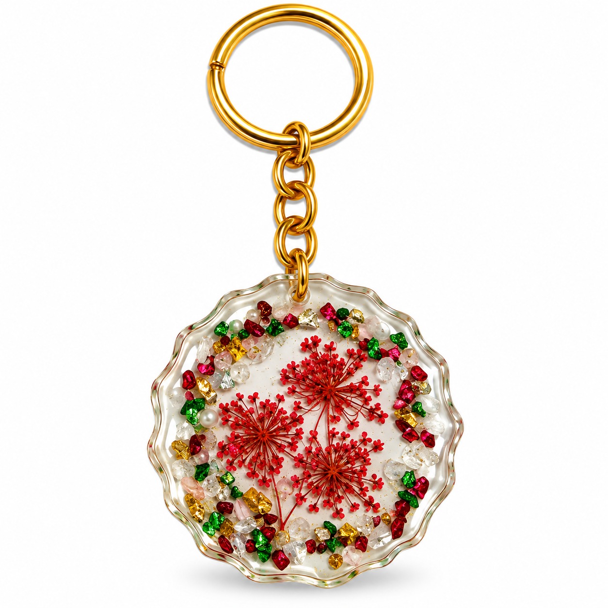 Resin Luxury Keychain