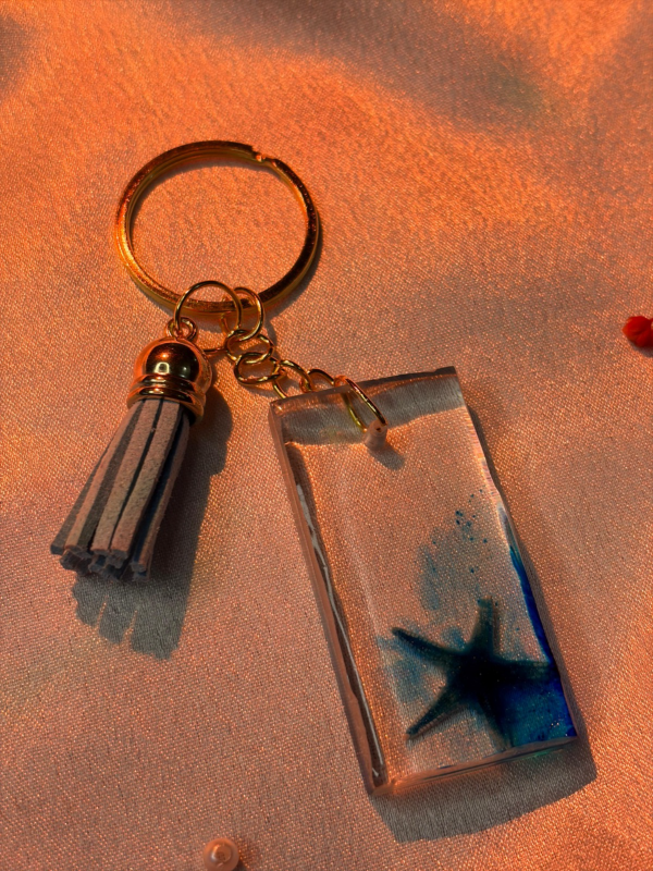 Resin Luxury Keychain