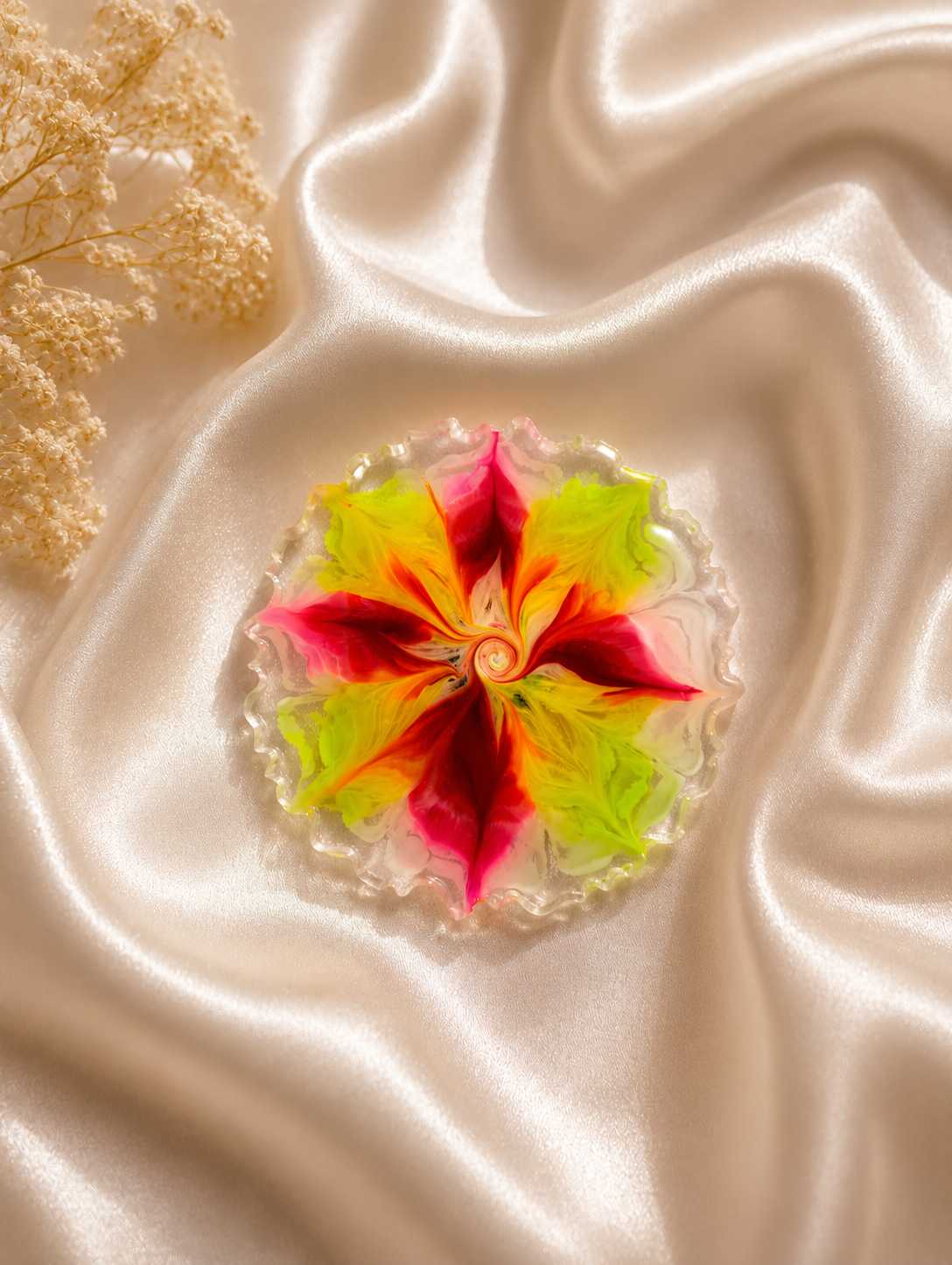 Resin Luxury Tea Coaster (6 Pcs)