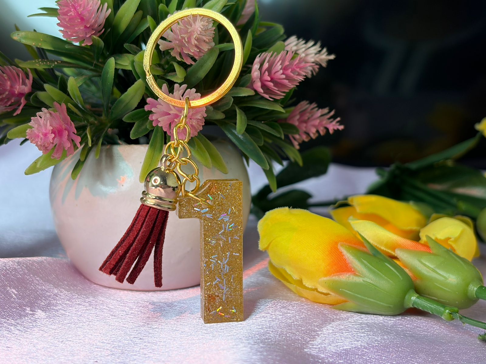 Resin Luxury Keychain