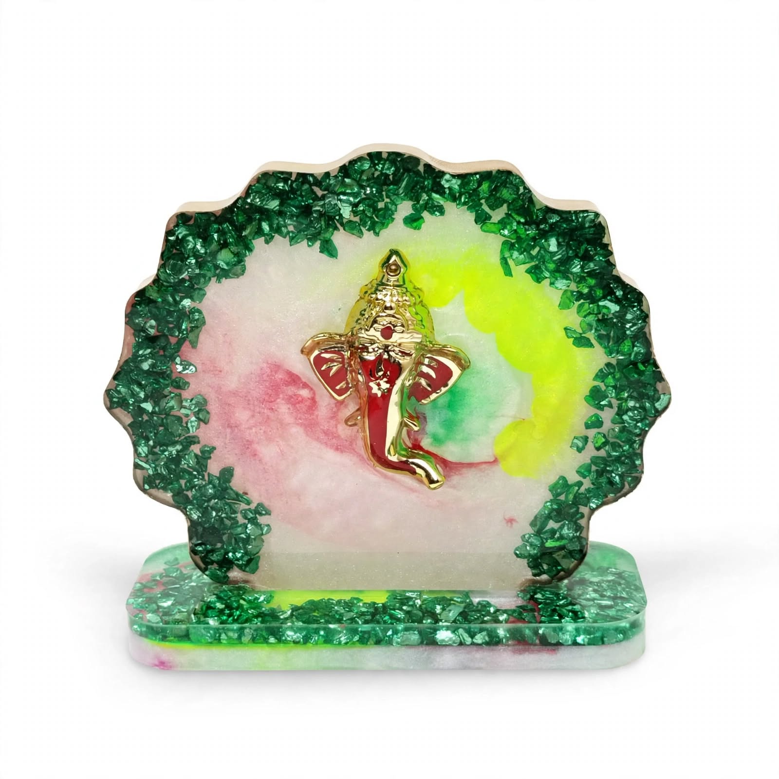 Lord Ganesha Resin Showpiece