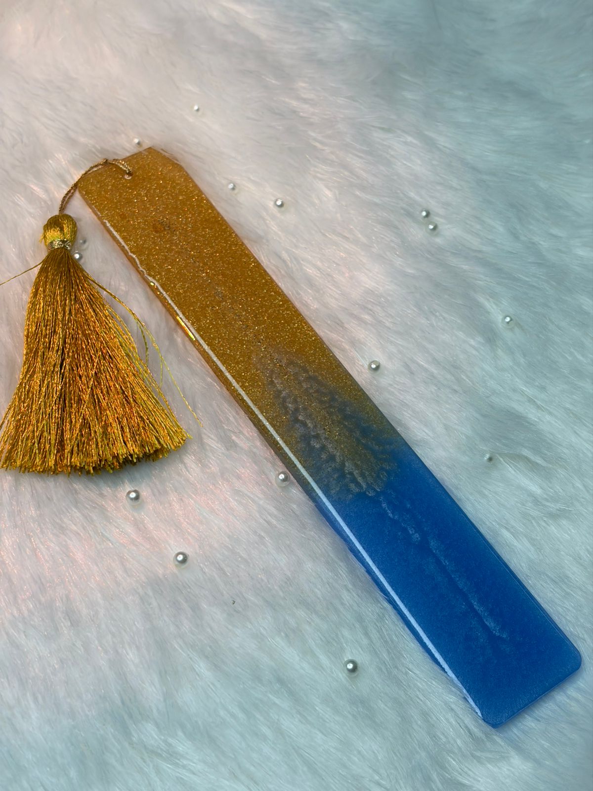 Luxury Handcrafted Resin Bookmark