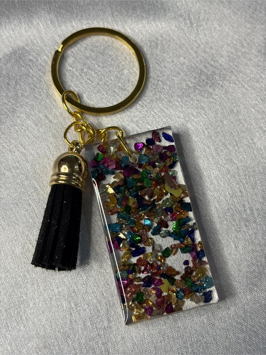 Resin Luxury Keychain
