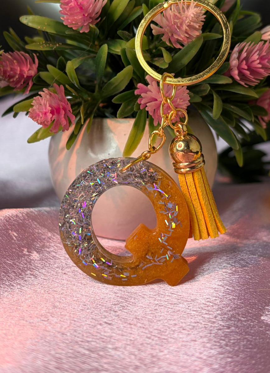 Resin Luxury Keychain