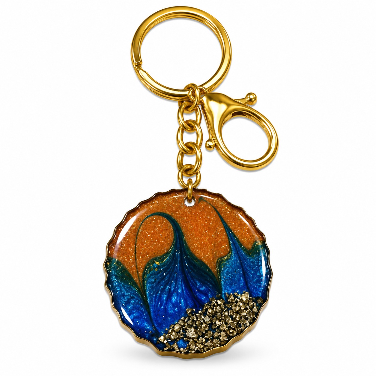 Resin Luxury Keychain