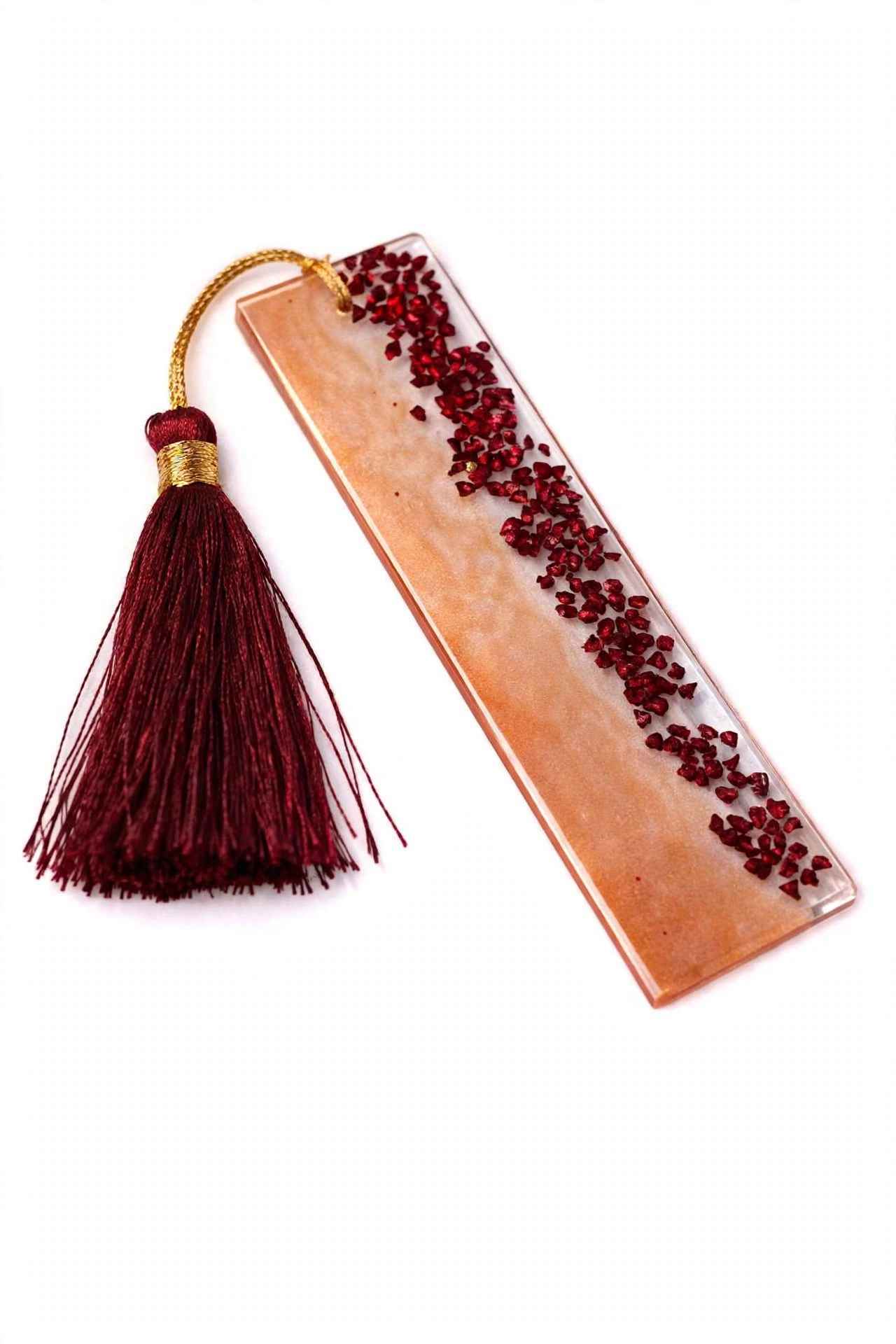 Luxury Handcrafted Resin Bookmark