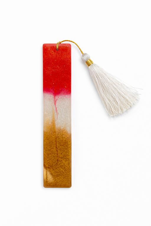 Luxury Handcrafted Resin Bookmark
