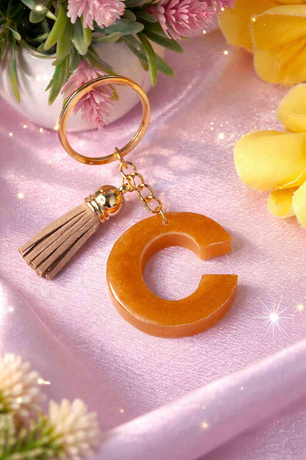 Resin Luxury Keychain