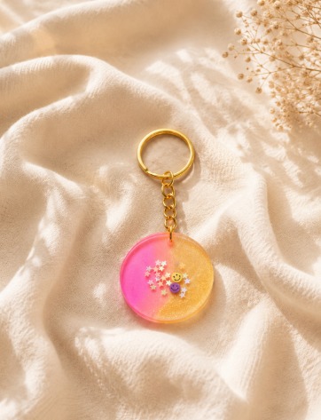 Resin Luxury Keychain