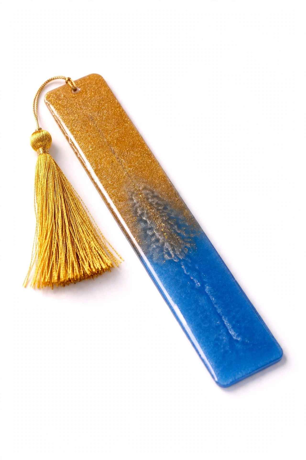 Luxury Handcrafted Resin Bookmark