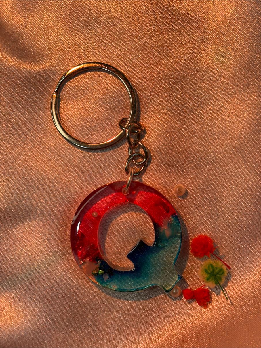 Resin Luxury Keychain