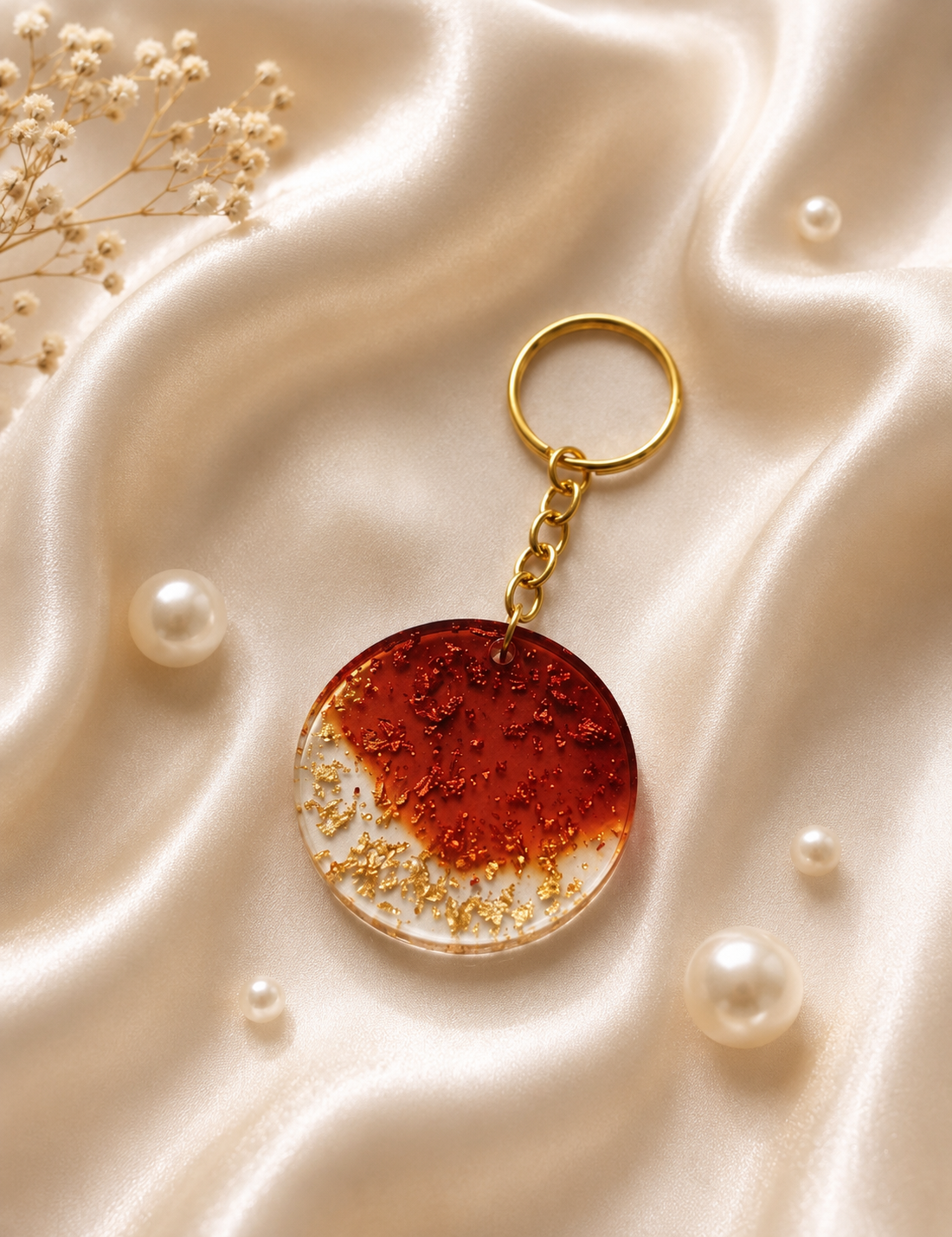 Resin Luxury Keychain