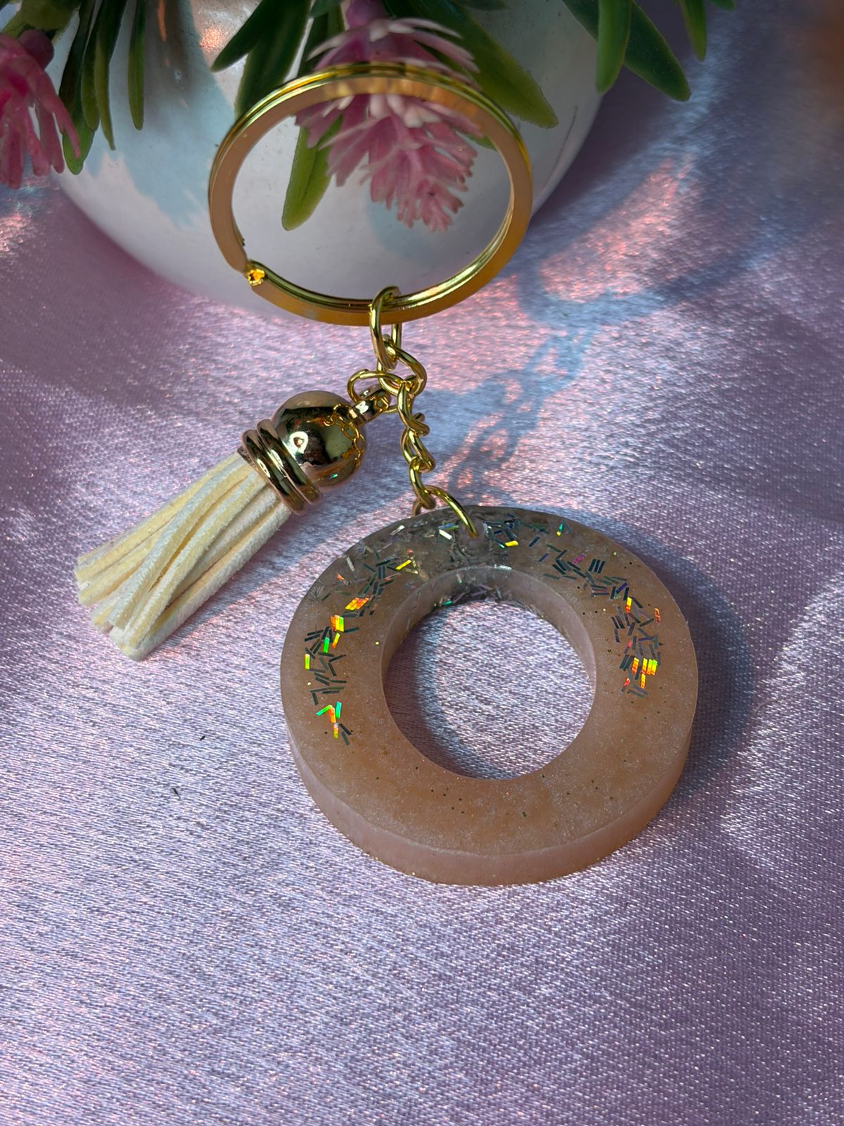 Resin Luxury Keychain