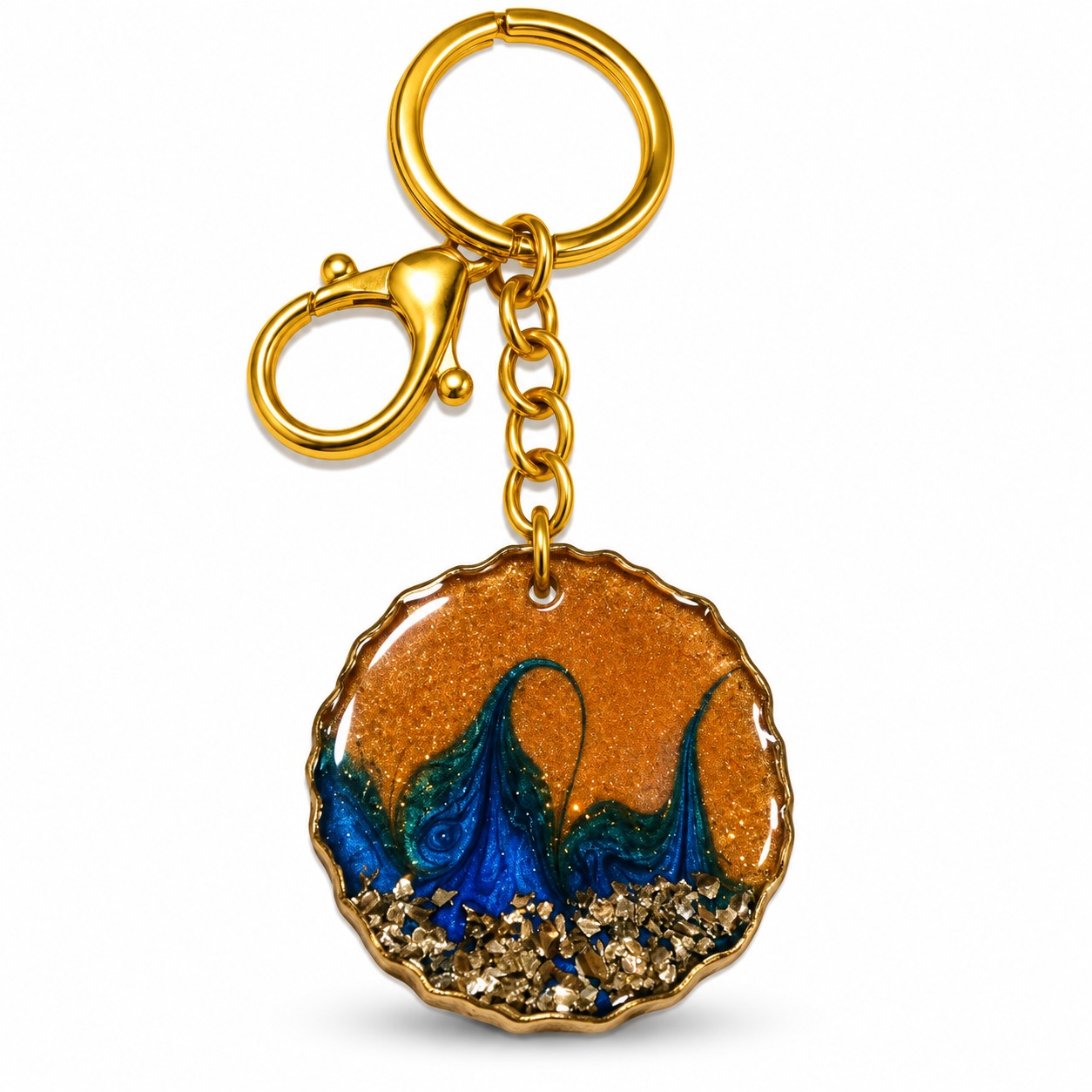 Resin Luxury Keychain