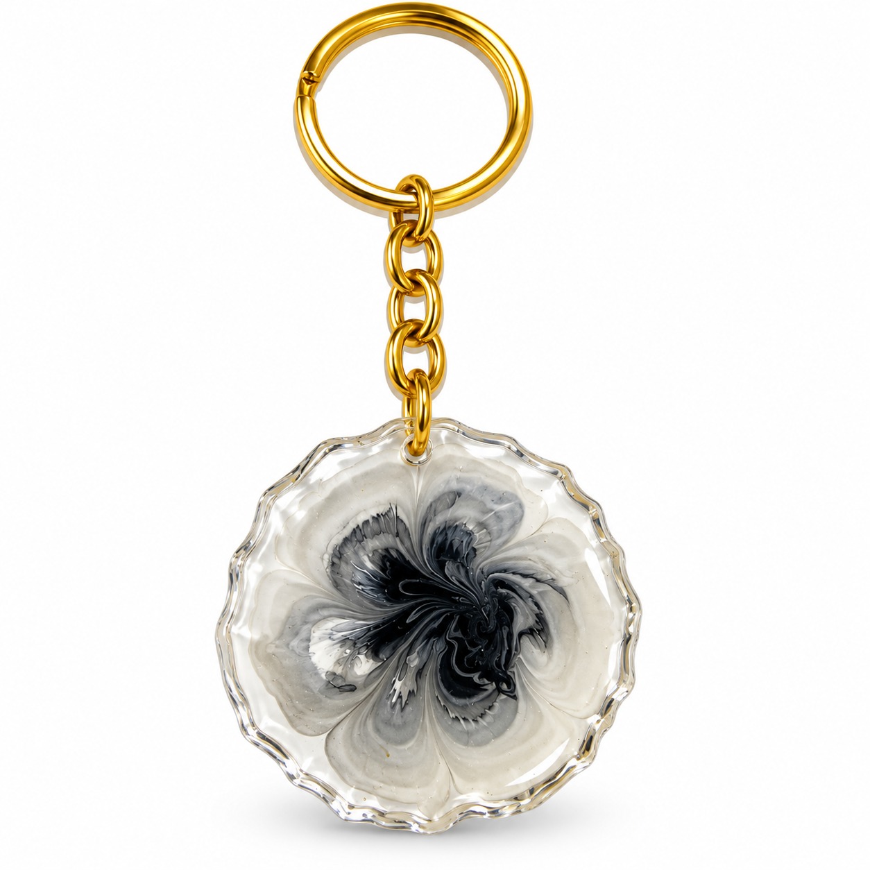 Resin Luxury Keychain