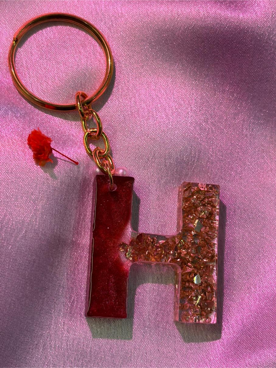 Resin Luxury Keychain