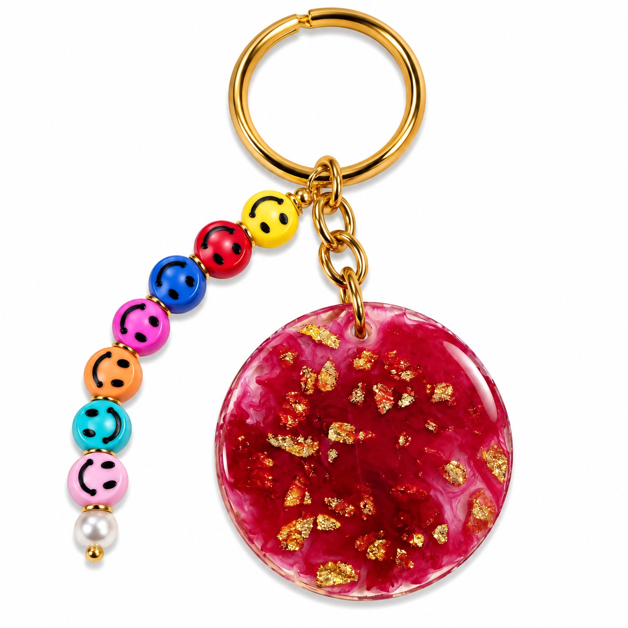Resin Luxury Keychain