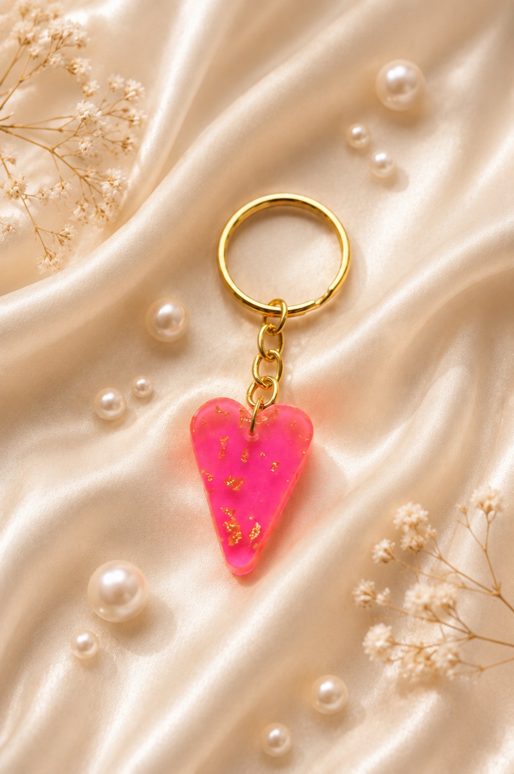 Resin Luxury Keychain
