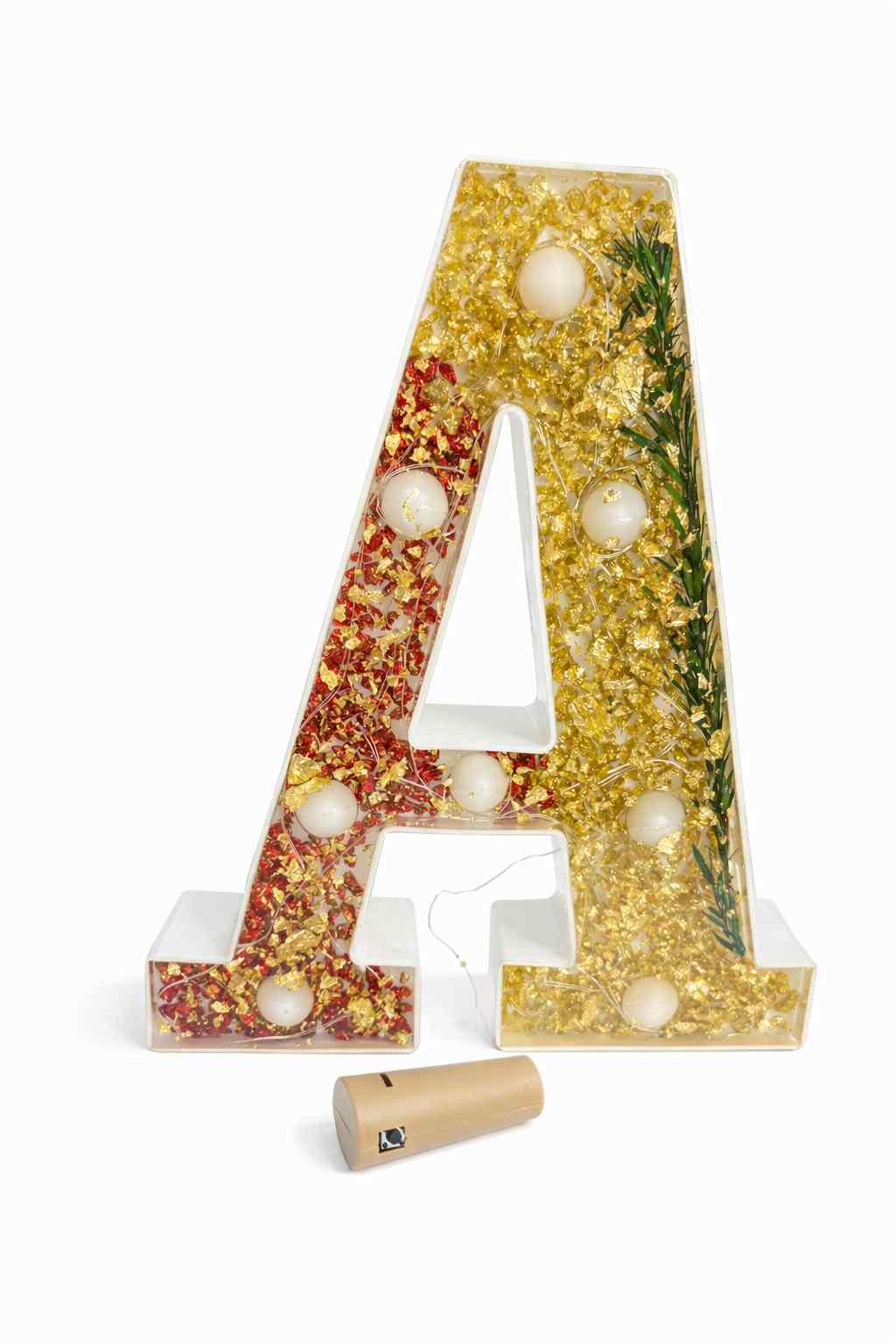 Personalized Resin Alphabet Letter Décor