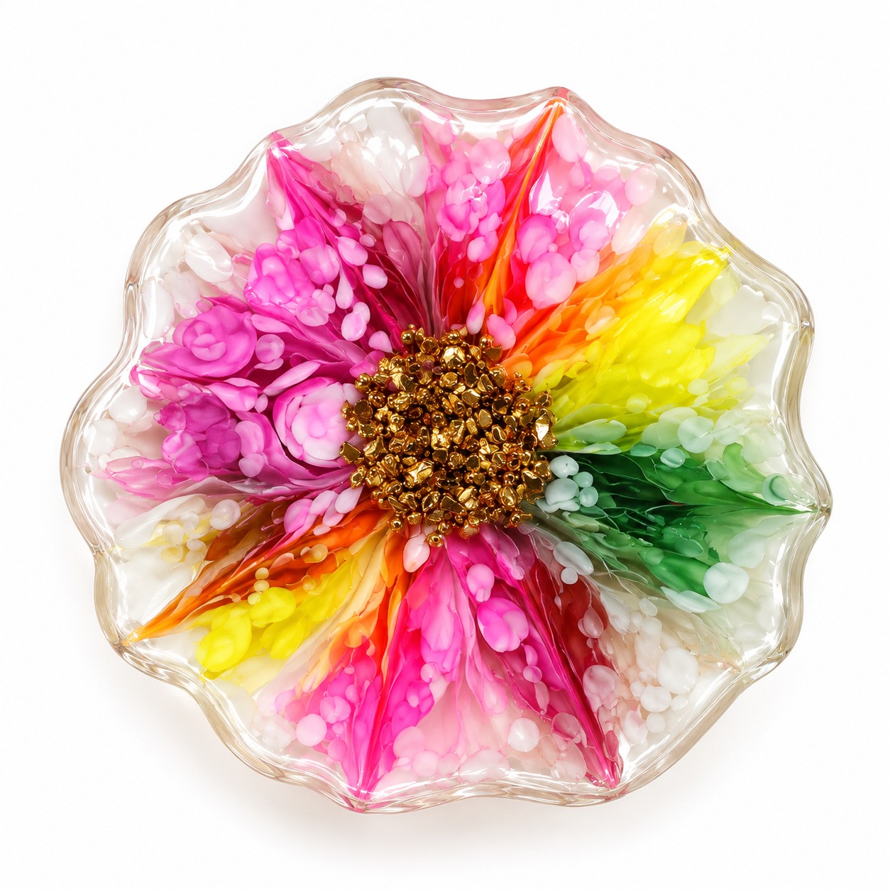 Resin Luxury Tea Coaster (6 Pcs)