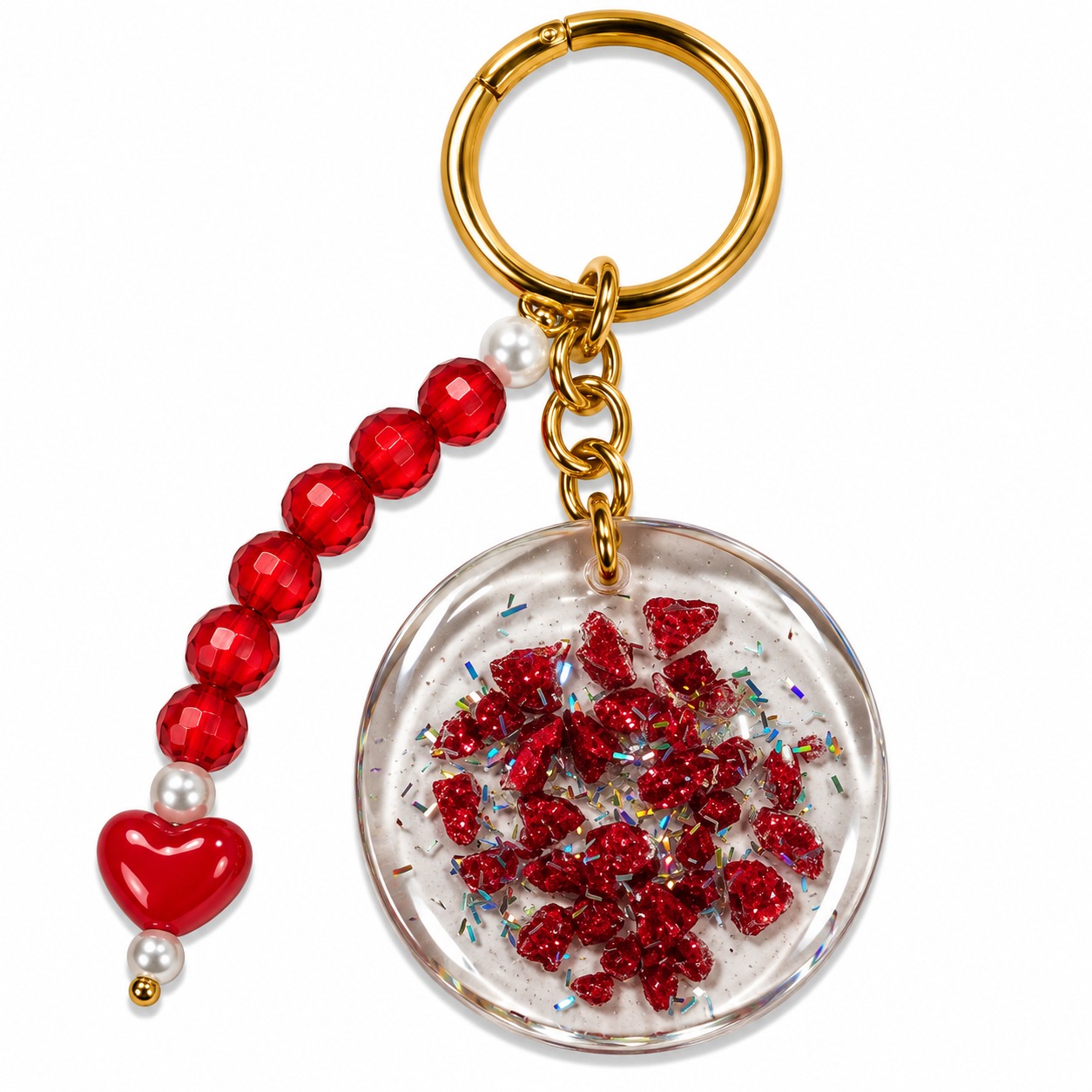 Resin Luxury Keychain
