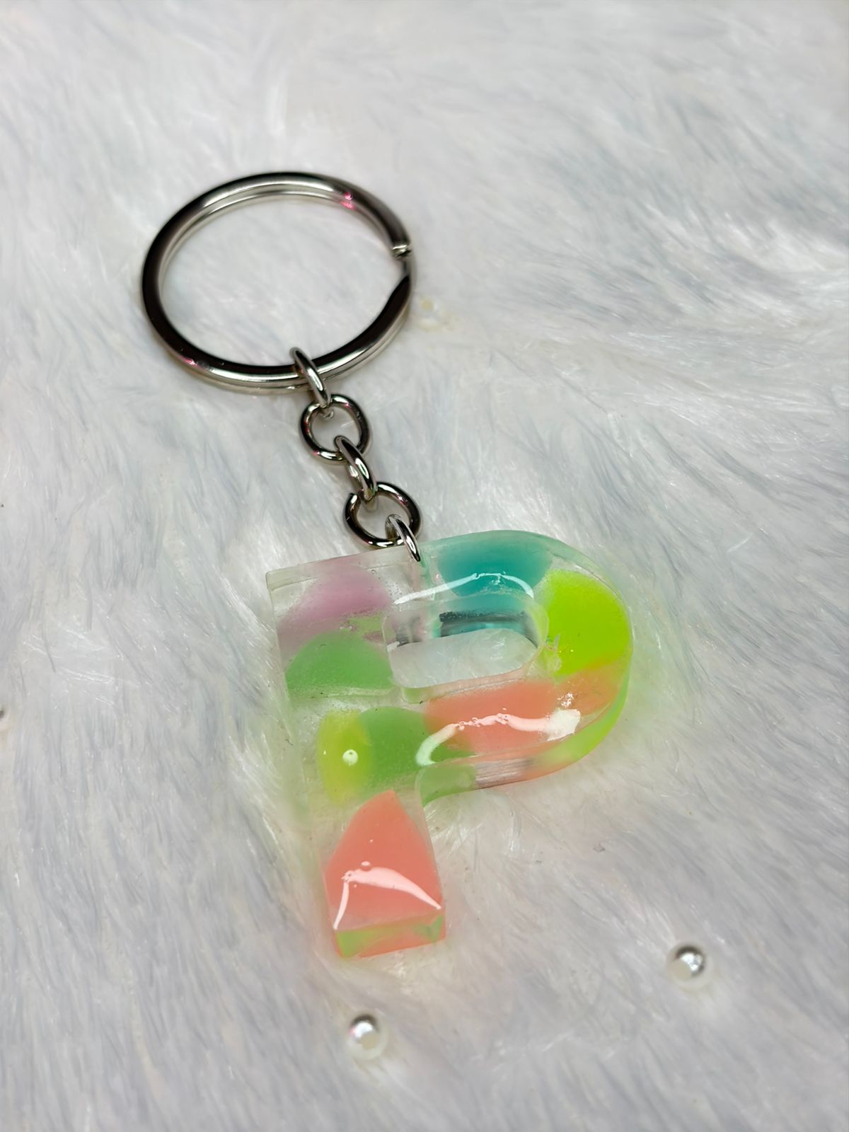 Resin Luxury Keychain