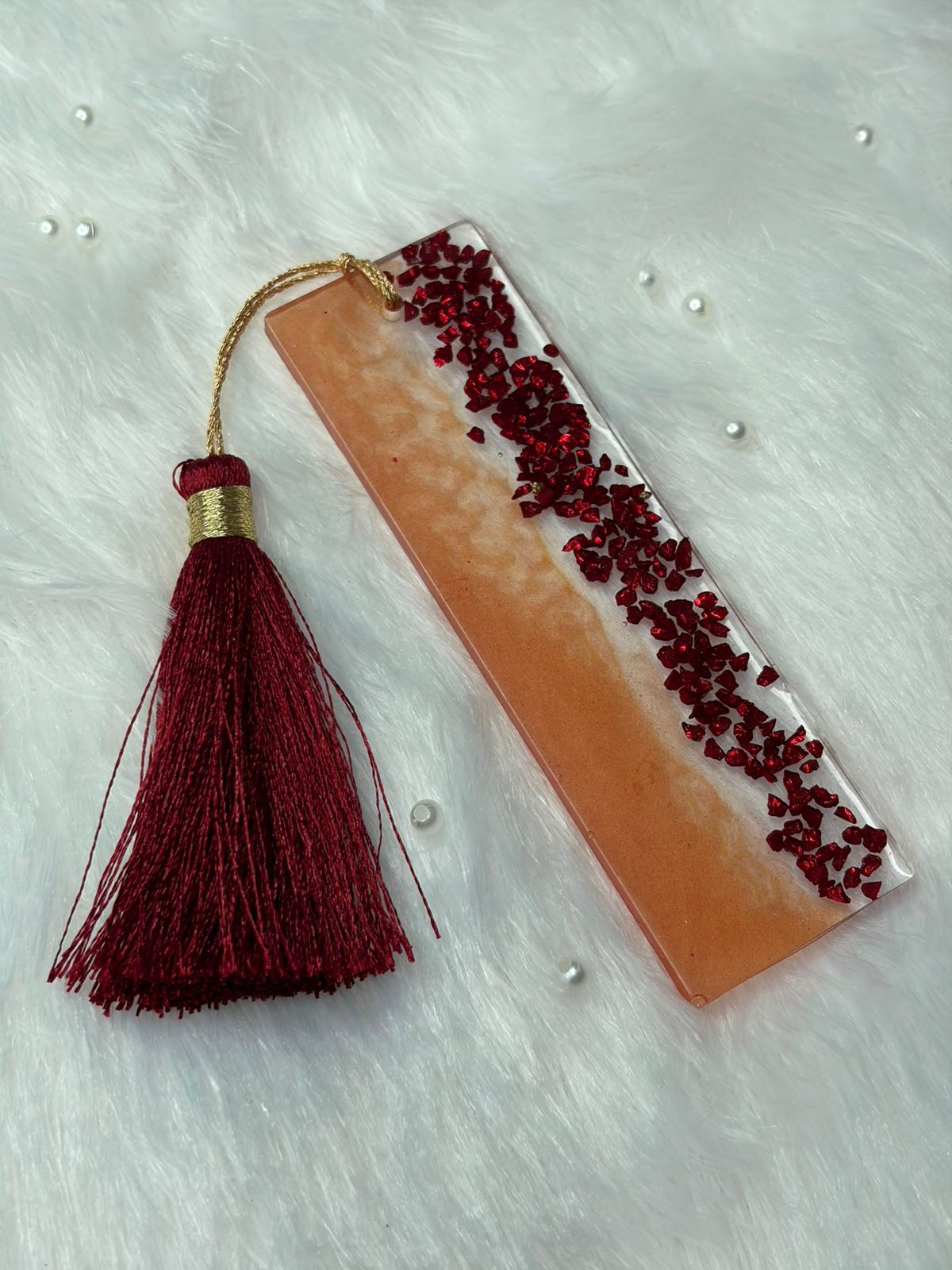 Luxury Handcrafted Resin Bookmark