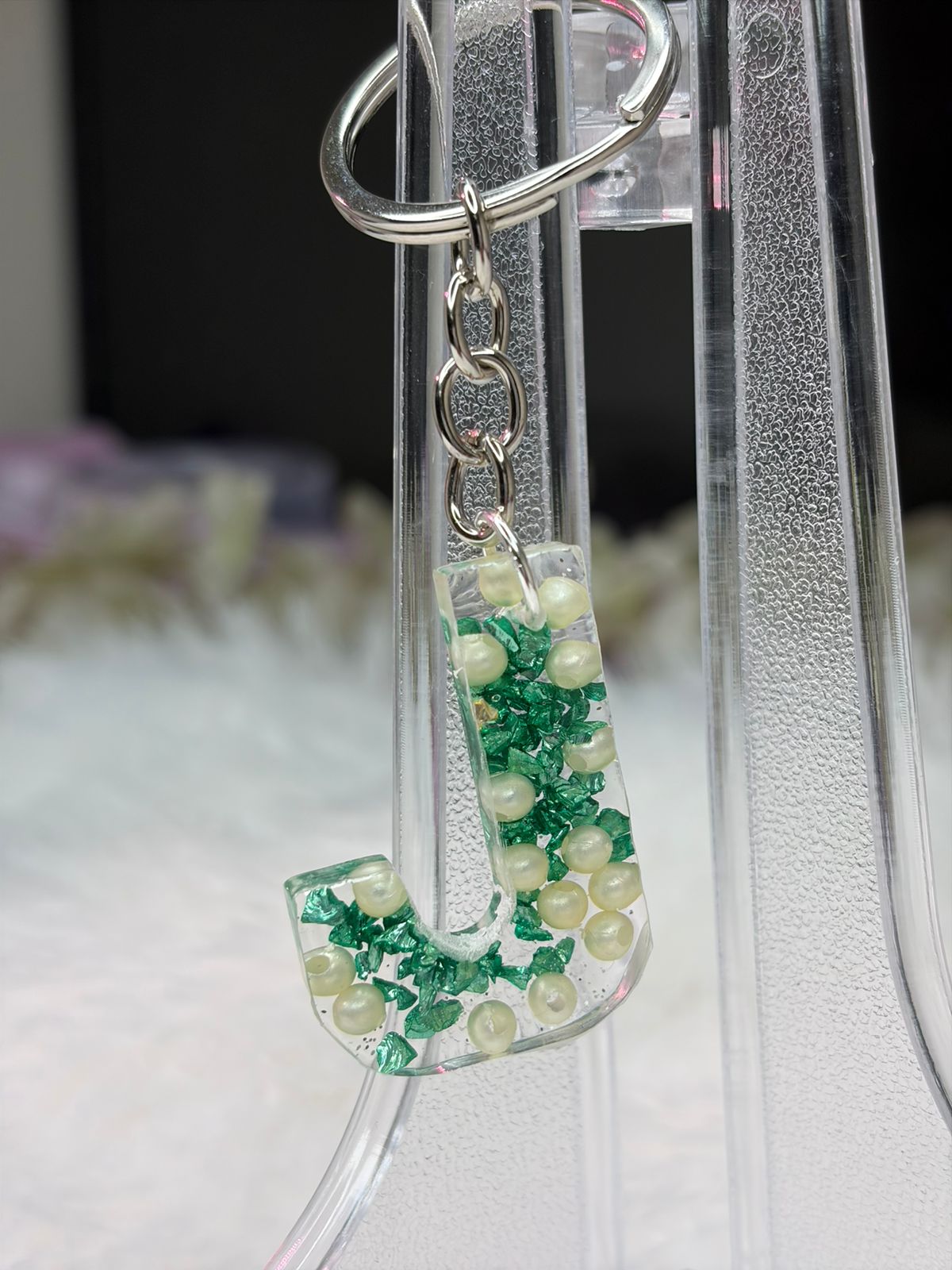 Resin Luxury Keychain