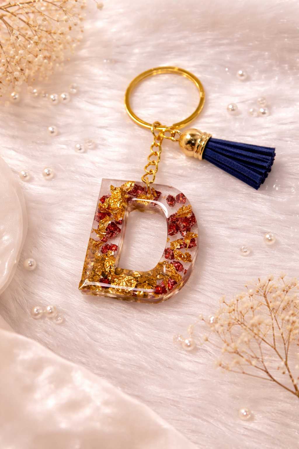 Resin Luxury Keychain