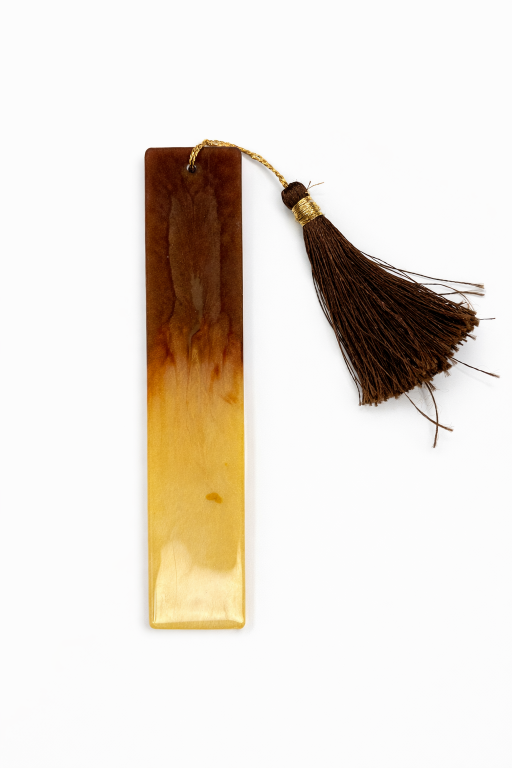Luxury Handcrafted Resin Bookmark
