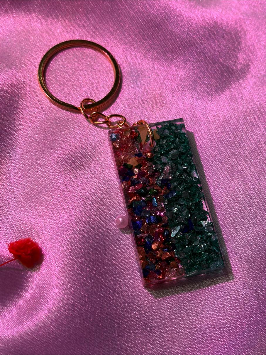 Resin Luxury Keychain