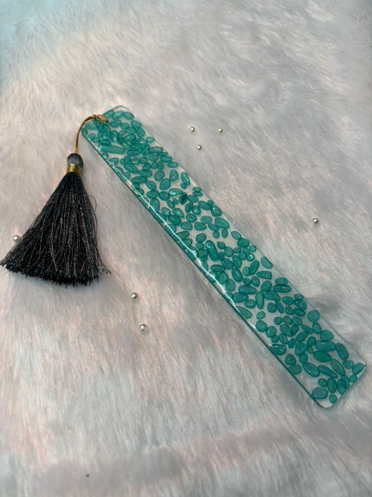 Luxury Handcrafted Resin Bookmark