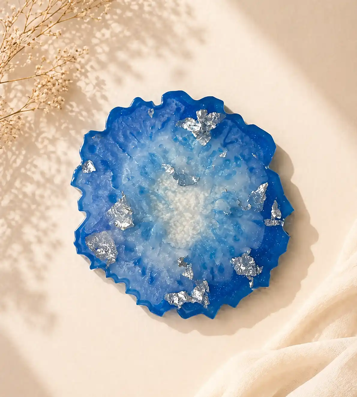 Resin Luxury Tea Coaster (6 Pcs)