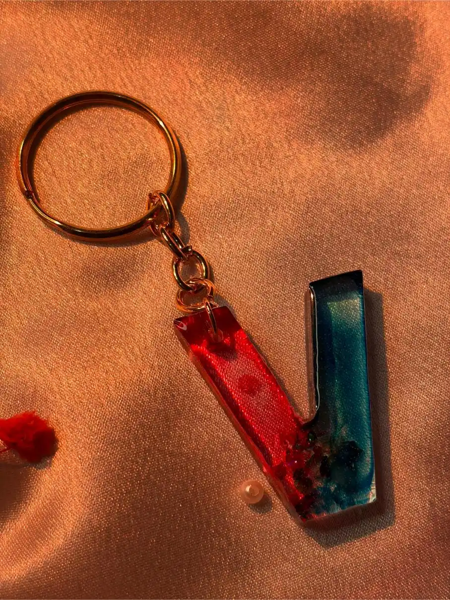 Resin Luxury Keychain