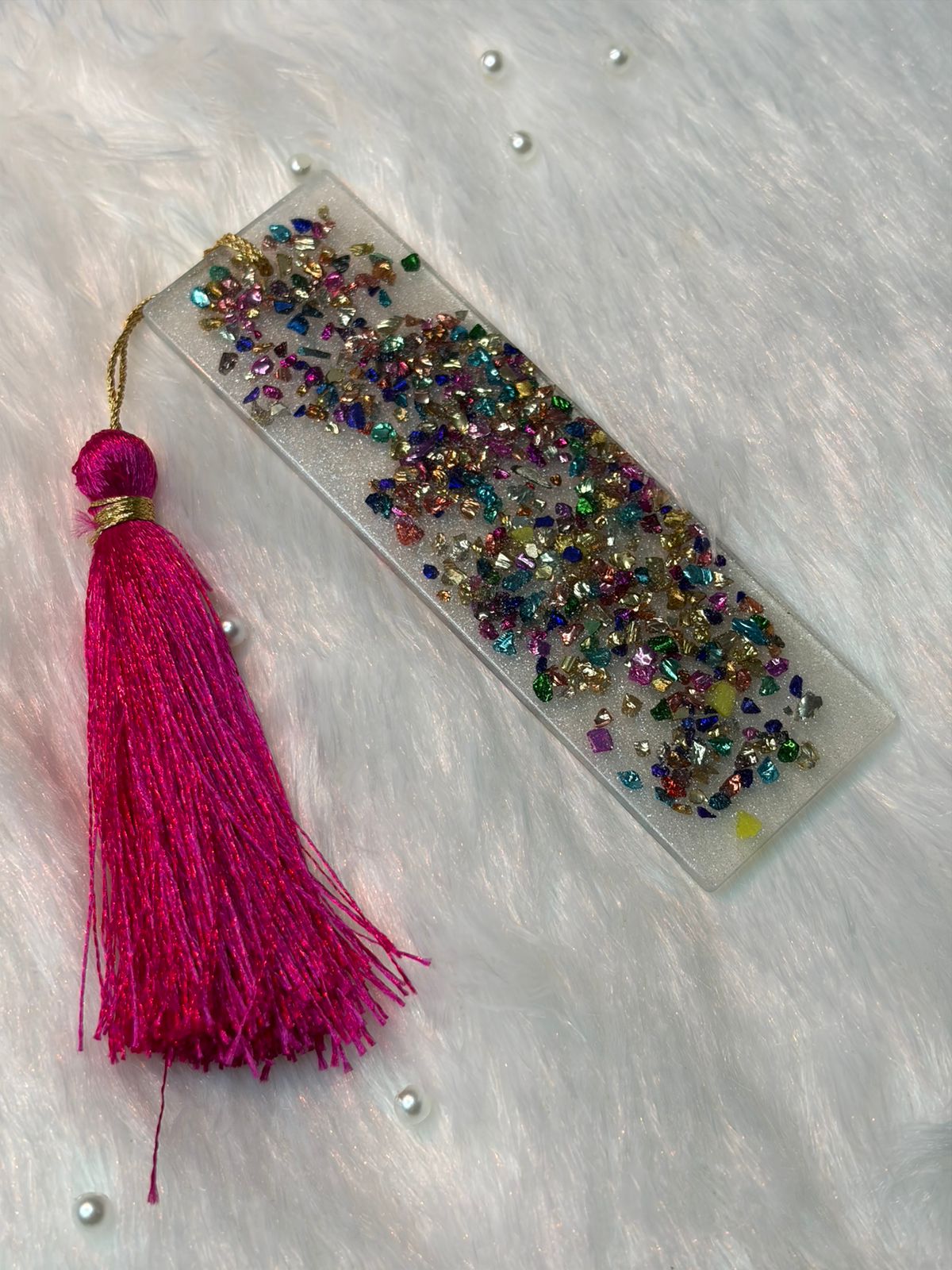 Luxury Handcrafted Resin Bookmark
