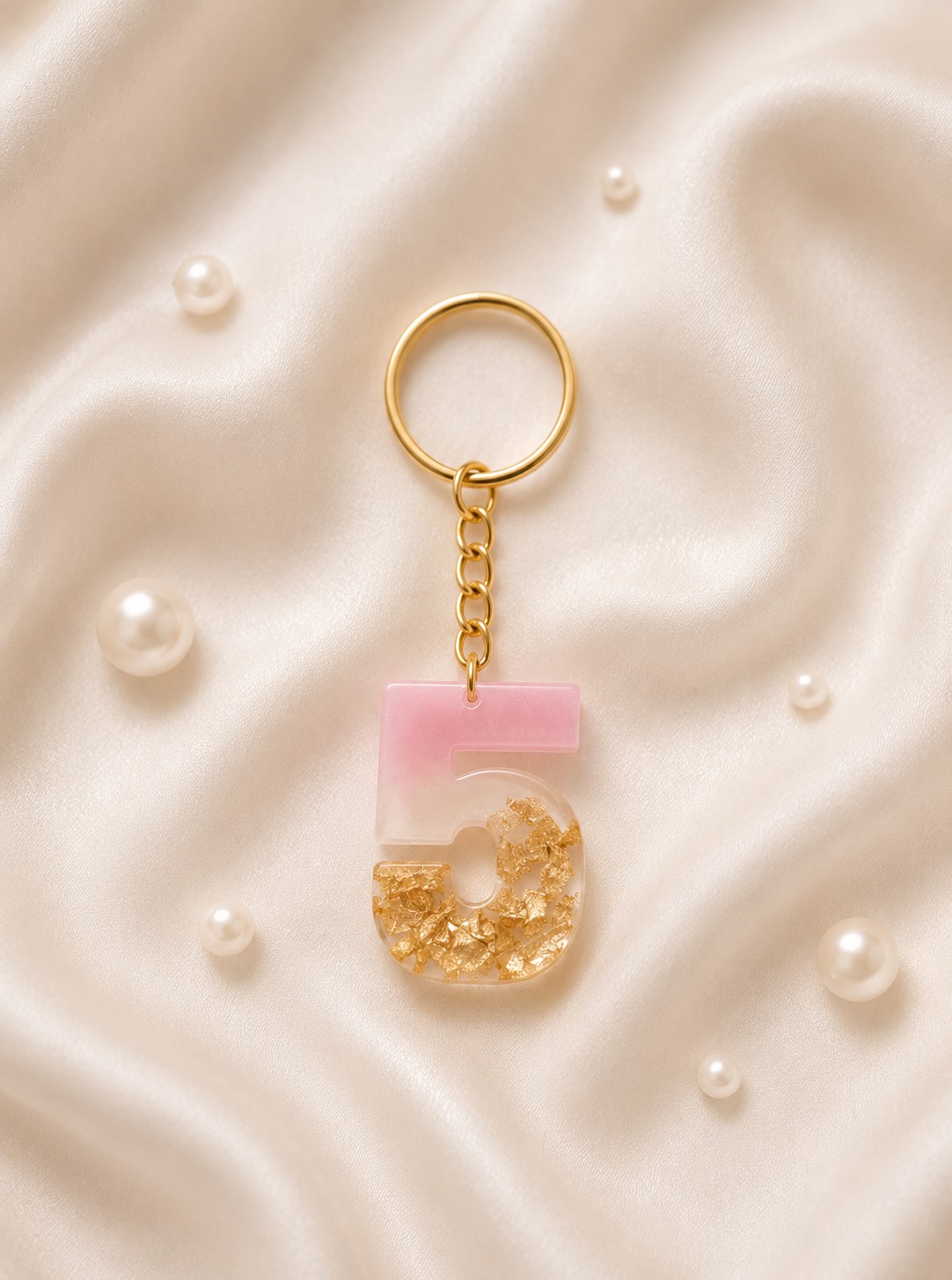 Resin Luxury Keychain