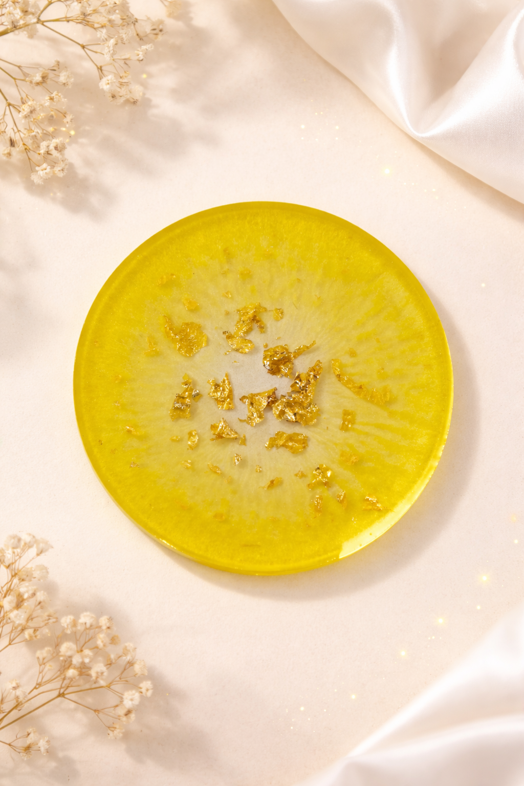 Resin Luxury Tea Coaster (6 Pcs)