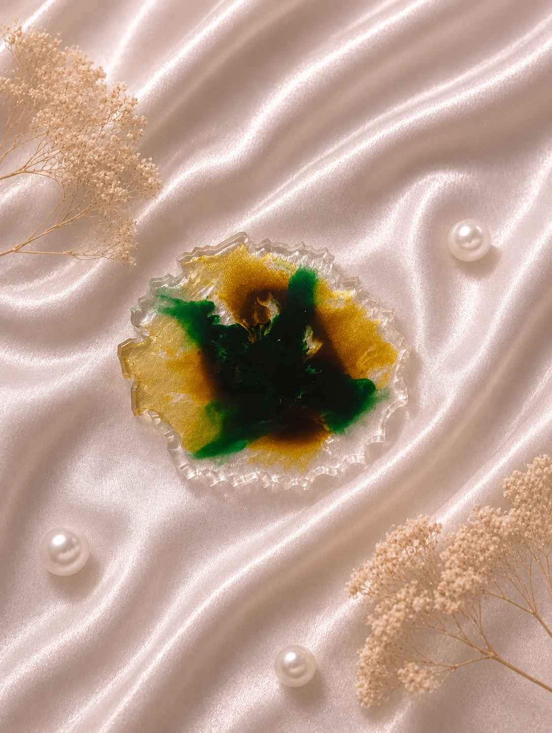 Resin Luxury Tea Coaster (6 Pcs)