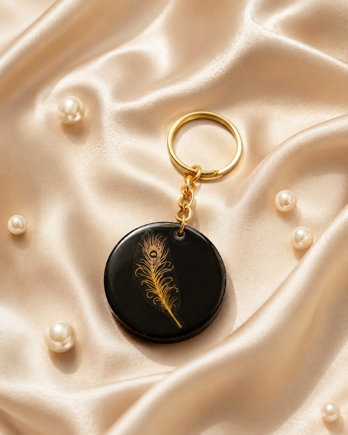 Resin Luxury Keychain