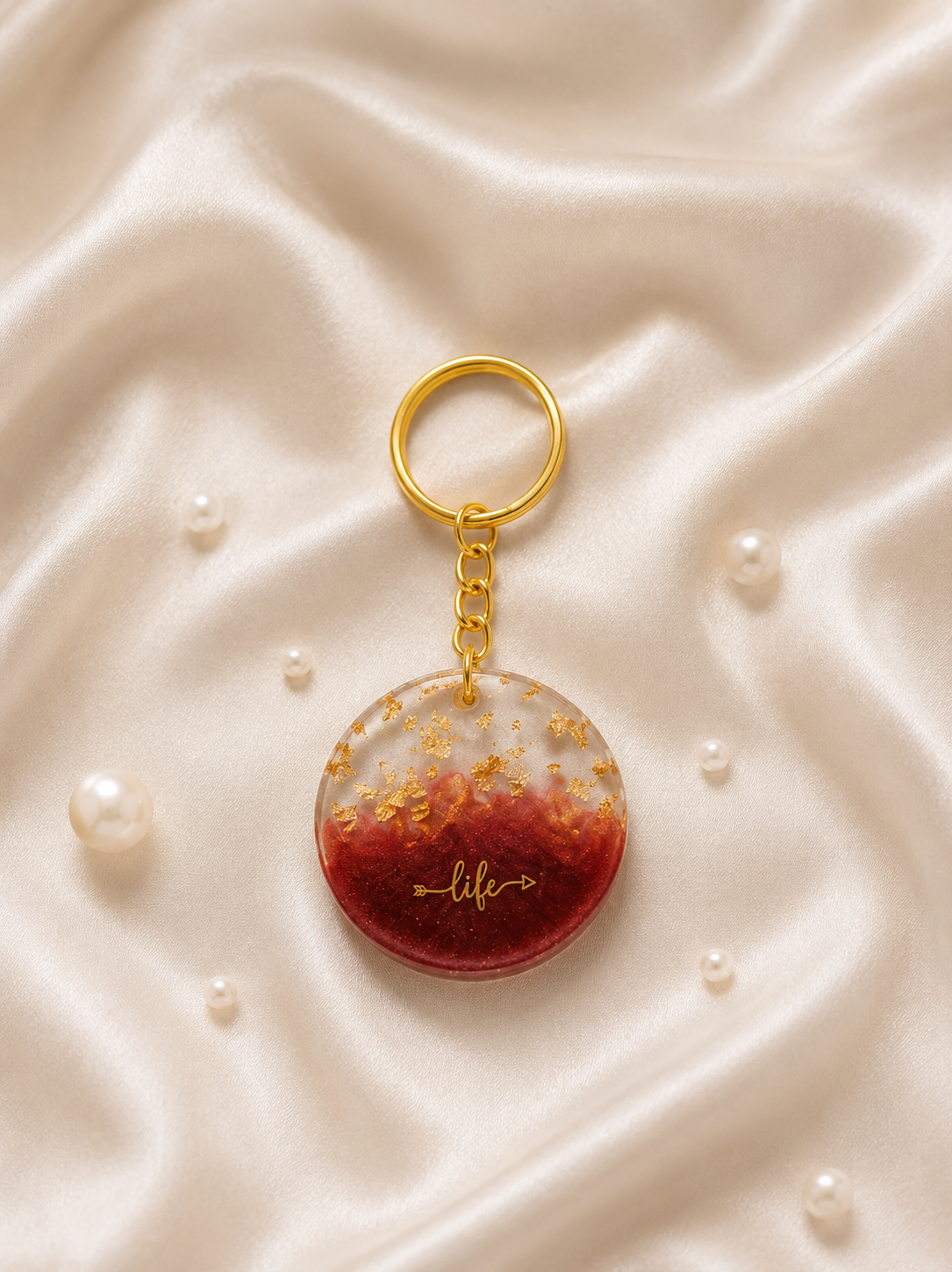 Resin Luxury Keychain